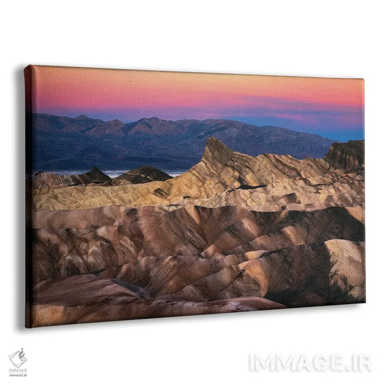 تابلو طلوع در نقطه زابریسکی در دره مرگ اثر دنیل گاستاگر - نمای پرسپکتیو محصول