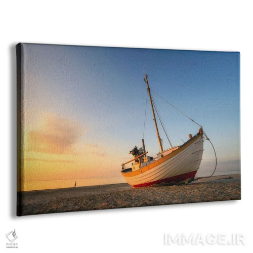 تابلو آخرین نور در ساحل دانمارک اثر دنیل گاستاگر - نمای پرسپکتیو محصول