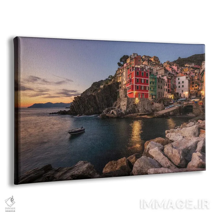 تابلو غروب آرام در ریوماجوره اثر دنیل گاستاگر - نمای پرسپکتیو محصول