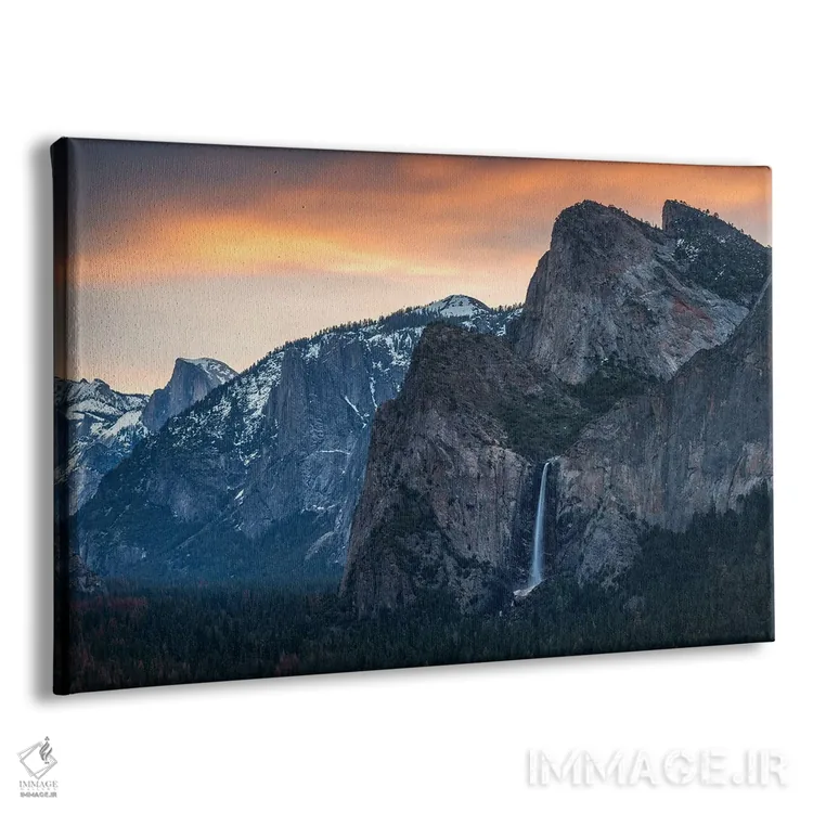 تابلو رنگهای صبح طلایی در پارک ملی یوسیمیتی اثر دنیل گاستاگر - نمای پرسپکتیو محصول
