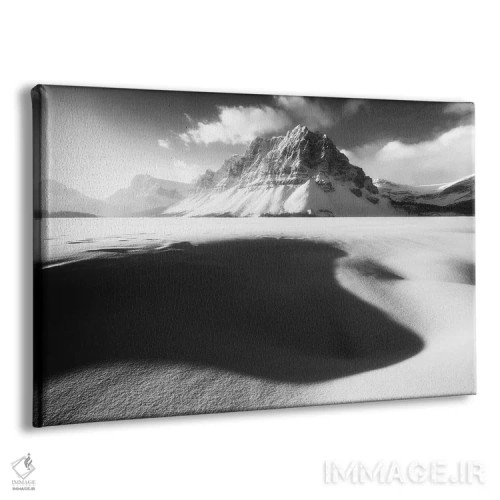 تابلو صبح زمستانی آفتابی در دریاچه بو (آلبرتا) اثر دنیل گاستاگر - نمای پرسپکتیو محصول