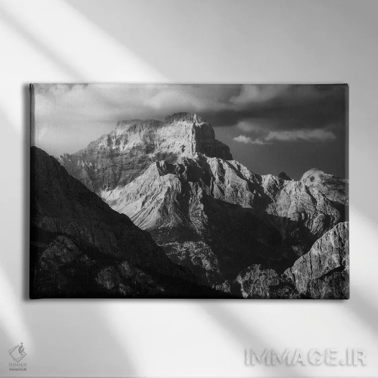 تابلو عصر دلگیر در دولومیتها اثر دنیل گاستاگر - نمای روبهرو روی دیوار