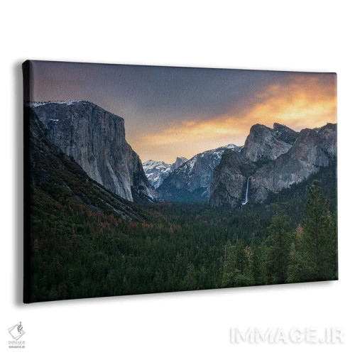 تابلو طلوعی تماشایی در"تانل ویو" (یوسمیتی، آمریکا) اثر دنیل گاستاگر - نمای پرسپکتیو محصول