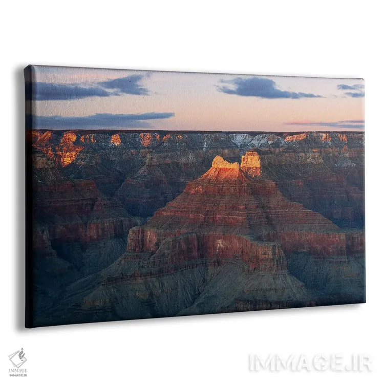 تابلو آخرین نور روز در پارک ملی گرند کانیون (آمریکا) اثر دنیل گاستاگر - نمای پرسپکتیو محصول