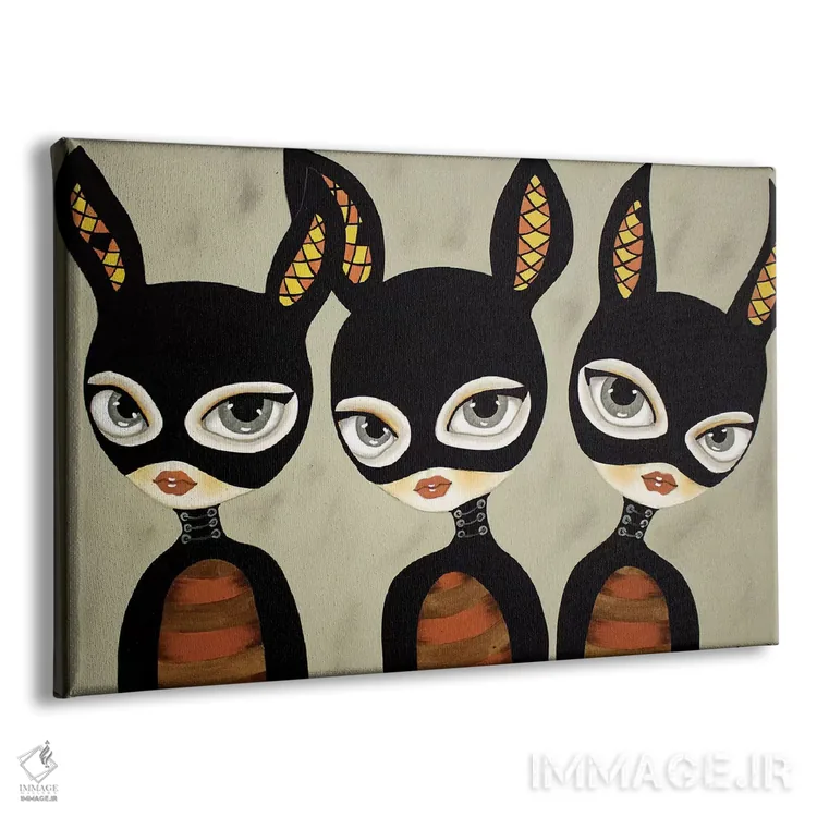 تابلو سهتا از یک نوع اثر داتی گلیسون - نمای پرسپکتیو محصول