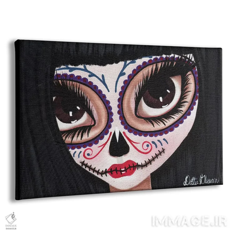 تابلو روز مردگان: تو را میبینم (جشن مکزیکی) اثر داتی گلیسون - نمای پرسپکتیو محصول