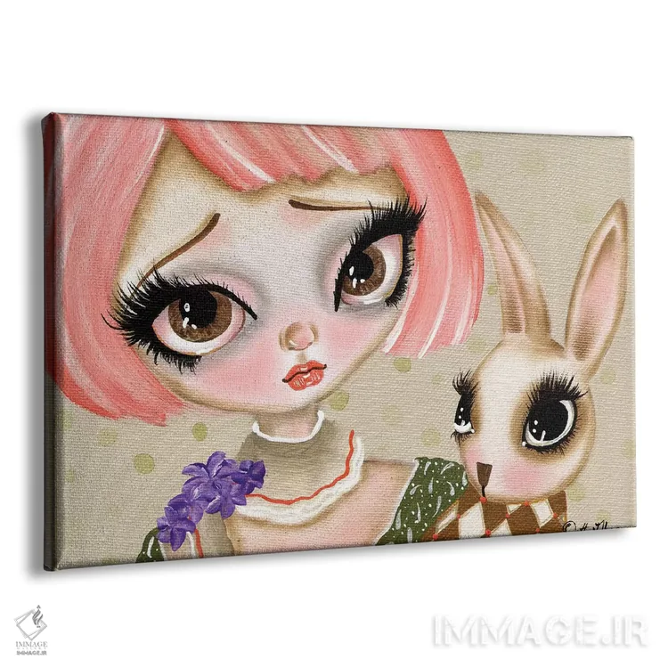 تابلو عشق گرانقدر II اثر داتی گلیسون - نمای پرسپکتیو محصول