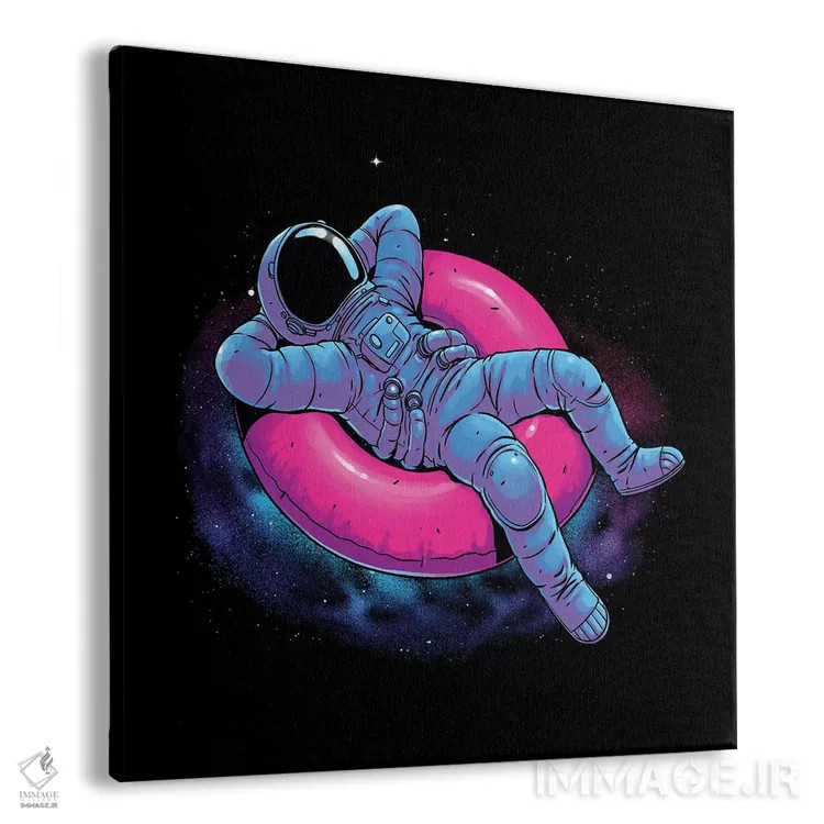 تابلو رویای شناور اثر دیجیتال کاربین (نام هنرمند یا استودیو) - نمای پرسپکتیو محصول