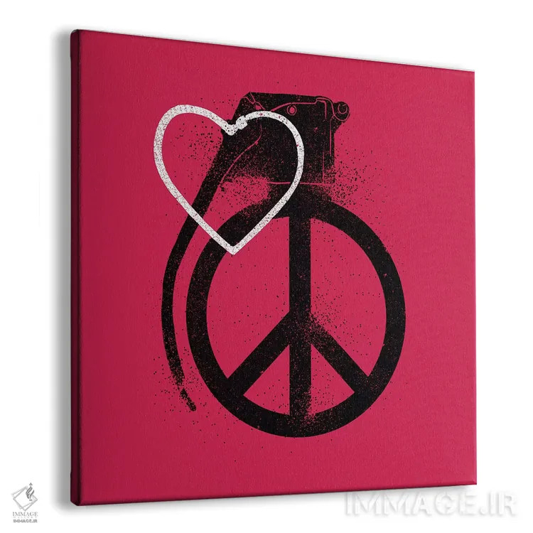 تابلو قدرت کامل اثر دیجیتال کاربین (نام هنرمند یا استودیو) - نمای پرسپکتیو محصول