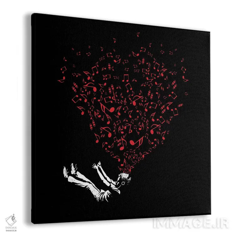 تابلو تصور کن اثر دیجیتال کاربین (نام هنرمند یا استودیو) - نمای پرسپکتیو محصول