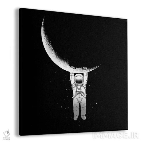 تابلو کمک اثر دیجیتال کاربین (نام هنرمند یا استودیو) - نمای پرسپکتیو محصول