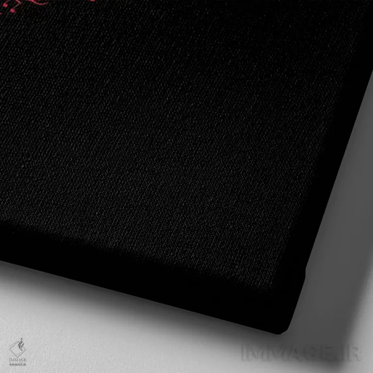 تابلو تصور کن اثر دیجیتال کاربین (نام هنرمند یا استودیو) - نمای نزدیک بافت بوم