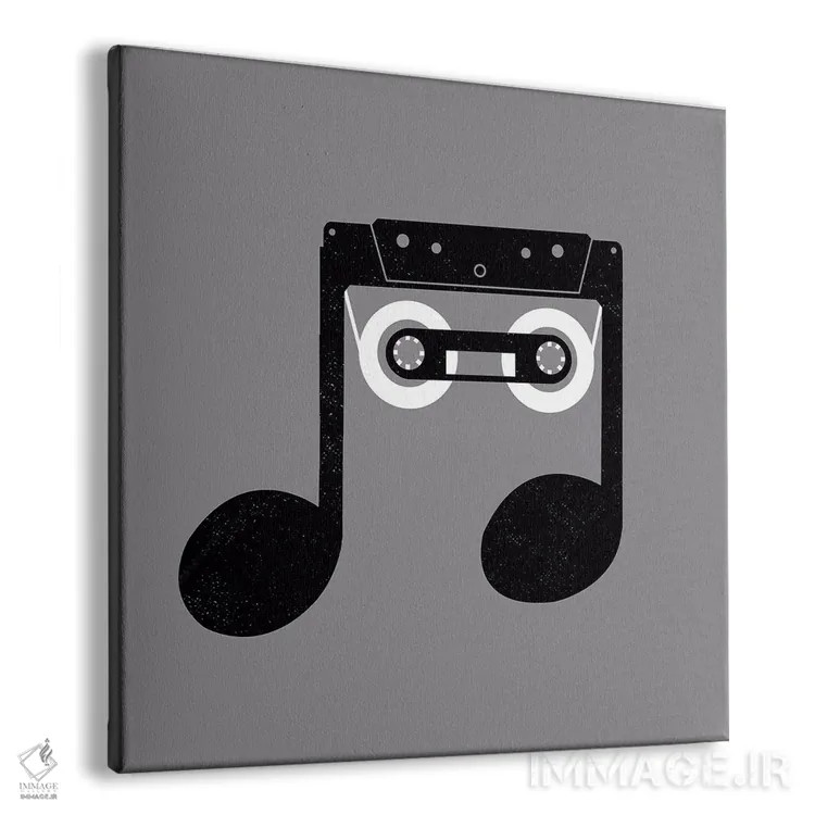 تابلو موسیقی آنالوگ اثر دیجیتال کاربین (نام هنرمند یا استودیو) - نمای پرسپکتیو محصول