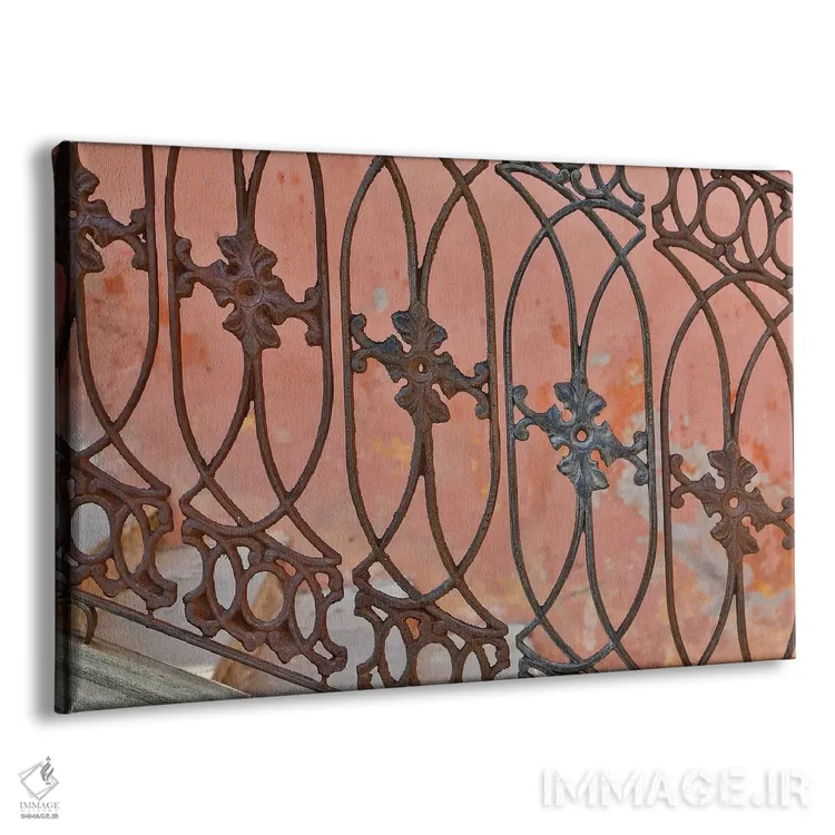 تابلو گواناخواتو در مکزیک مرکزی. ساختمانهای با آهنکاری تزئینی اثر دارل گالین - نمای پرسپکتیو محصول