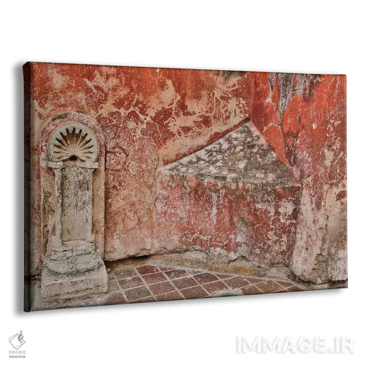 تابلو گواناخواتو در مکزیک مرکزی. فواره قدیمی اثر دارل گالین - نمای پرسپکتیو محصول