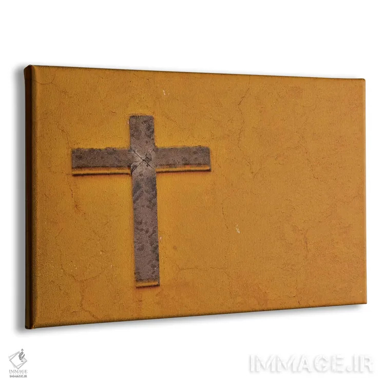 تابلو سن میگل د آلنده، مکزیک. صلیب نصبشده روی دیوار ساختمان (مکزیک) اثر دارل گالین - نمای پرسپکتیو محصول