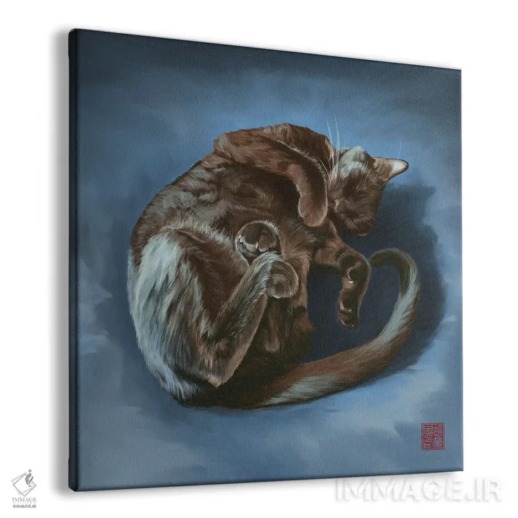 تابلو جمعشده و راحت اثر باورگژونگ هو - نمای پرسپکتیو محصول