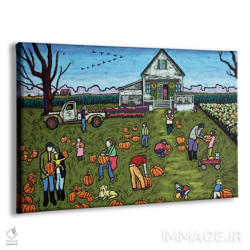 تابلو جستجوی بزرگ کدو تنبل اثر دیویدای هینْدز - نمای پرسپکتیو محصول