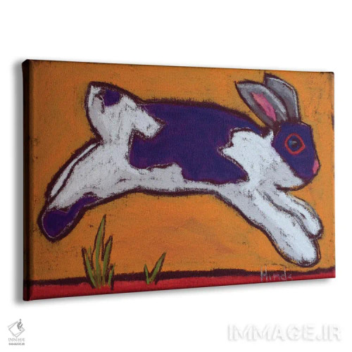 تابلو هیپیتی هاپ (پرش شاد) اثر دیویدای هینْدز - نمای پرسپکتیو محصول