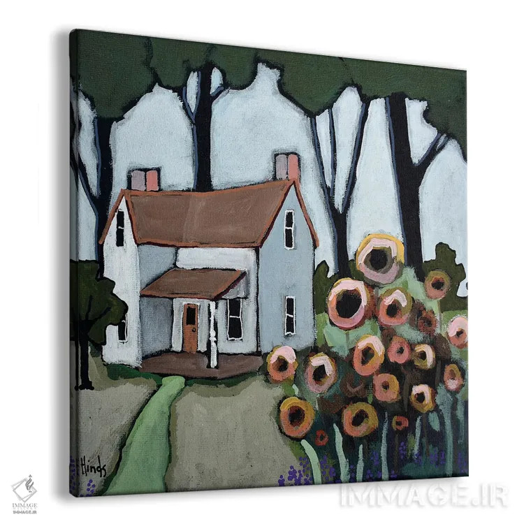 تابلو خانه شیرین خانه اثر دیویدای هینْدز - نمای پرسپکتیو محصول