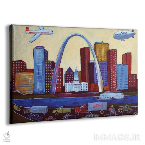 تابلو لو (اشاره به لوئیزیانا یا نام مکانی) اثر دیویدای هینْدز - نمای پرسپکتیو محصول