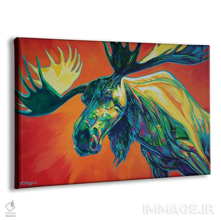 تابلو باشکوه/مجلل اثر دریک هیگینز - نمای پرسپکتیو محصول