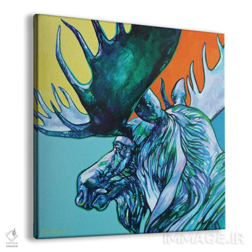 تابلو چشمان دوردست اثر دریک هیگینز - نمای پرسپکتیو محصول