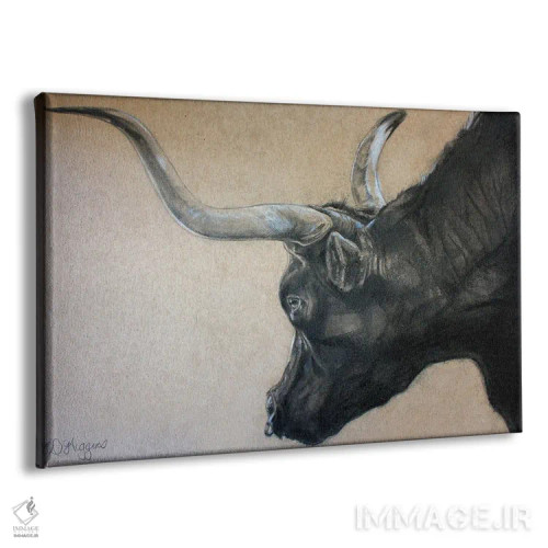 تابلو گاو نر دره رد راک اثر دریک هیگینز - نمای پرسپکتیو محصول