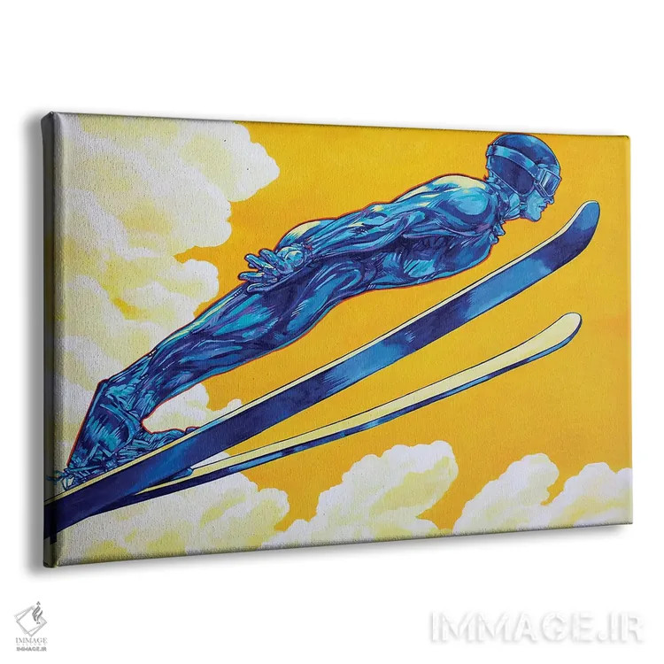 تابلو اسکیپرنده اثر دریک هیگینز - نمای پرسپکتیو محصول