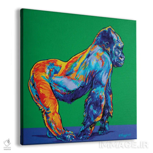 تابلو گوریل اثر دریک هیگینز - نمای پرسپکتیو محصول