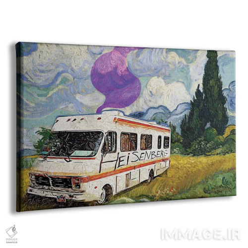 تابلو امپرسیونیست هایزنبرگ اثر دیکاتمی - نمای پرسپکتیو محصول