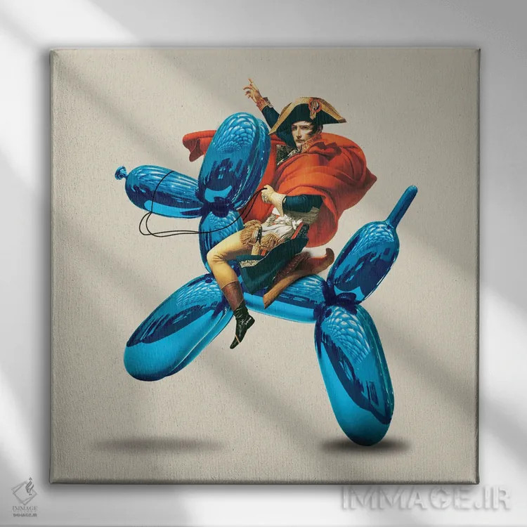 تابلو فاتح جعلی اثر دیکاتمی - نمای روبهرو روی دیوار