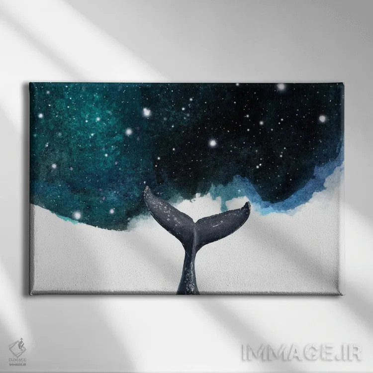 تابلو هنر سورئال اثر پیج ترنر - نمای روبهرو روی دیوار