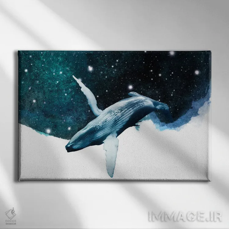 تابلو هنر سورئال اثر پیج ترنر - نمای روبهرو روی دیوار