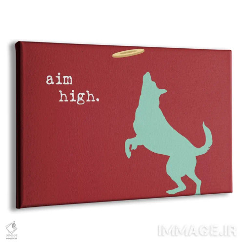 تابلو هدف را بالا بگیر اثر داگ ایز گود اند کت ایز گود (برند طراحی) - نمای پرسپکتیو محصول