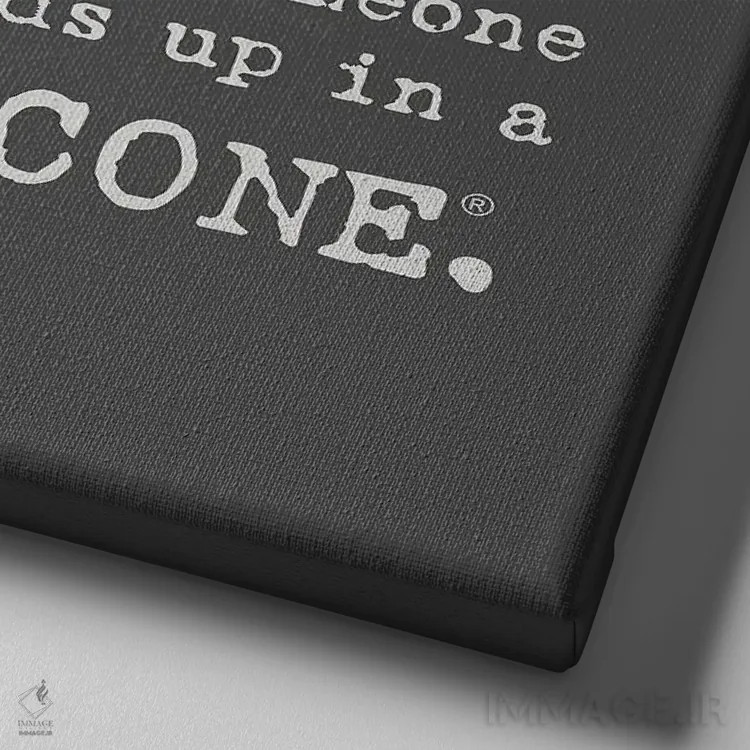 تابلو تفریح و بازی در تعطیلات اثر داگ ایز گود اند کت ایز گود (برند طراحی) - نمای نزدیک بافت بوم