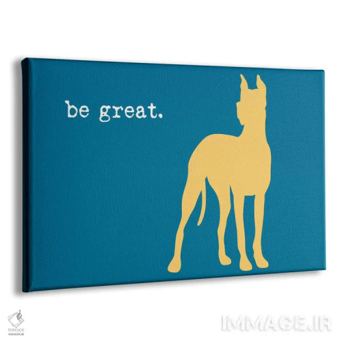 تابلو عالی باش اثر داگ ایز گود اند کت ایز گود (برند طراحی) - نمای پرسپکتیو محصول