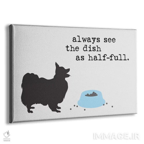 تابلو نیمه پر III اثر داگ ایز گود اند کت ایز گود (برند طراحی) - نمای پرسپکتیو محصول