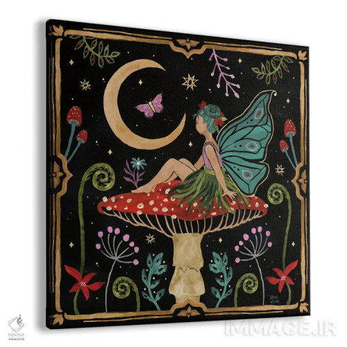 تابلو باغ شگفتیها III (تاریک) اثر باورا جون - نمای پرسپکتیو محصول