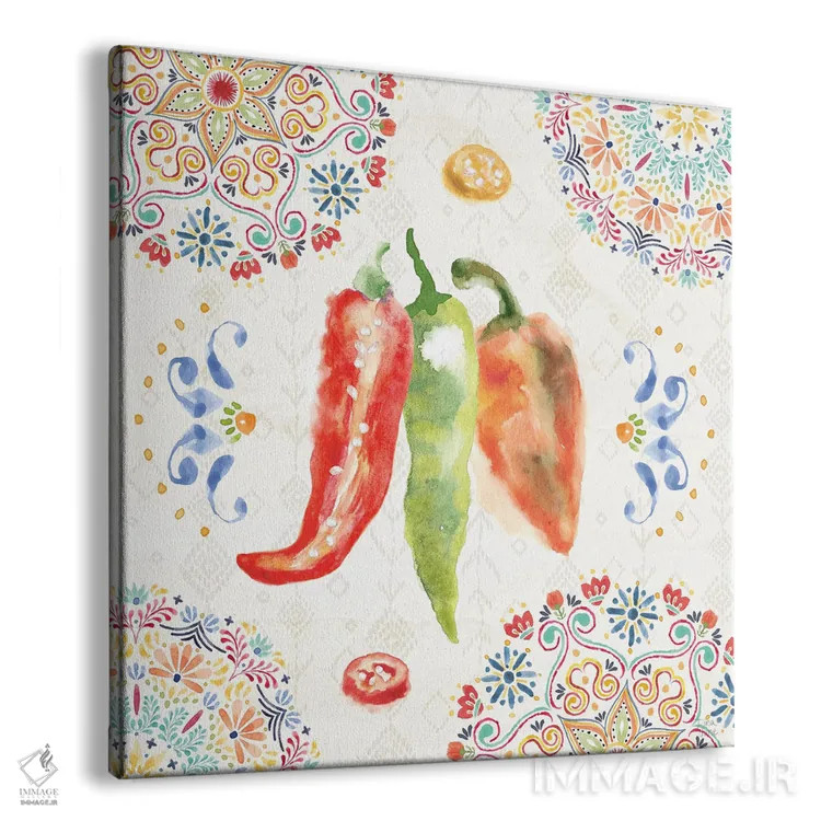 تابلو شیرین و تند III اثر باورا جون - نمای پرسپکتیو محصول