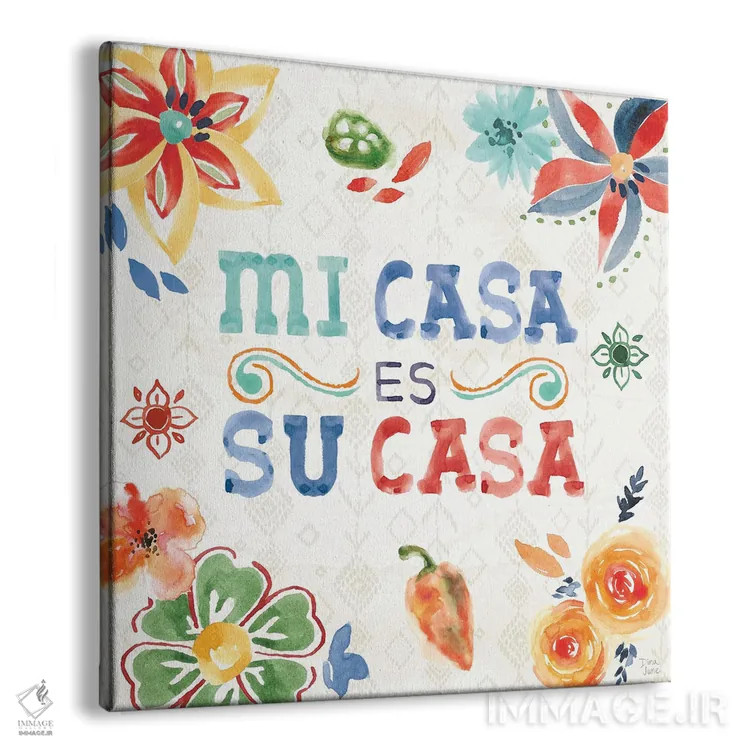 تابلو شیرین و تند XVIII اثر باورا جون - نمای پرسپکتیو محصول