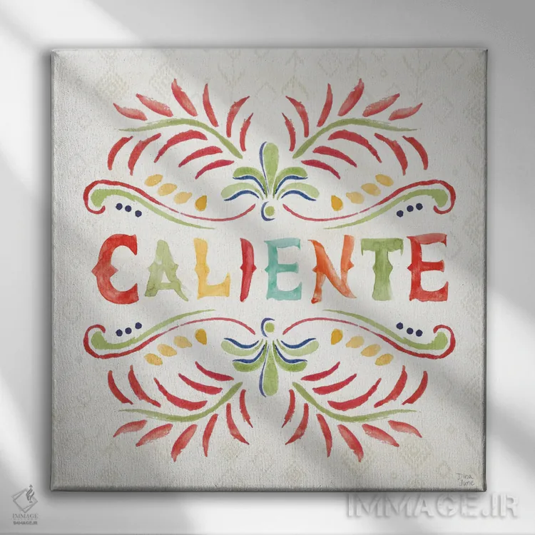 تابلو شیرین و تند XIII اثر باورا جون - نمای روبهرو روی دیوار