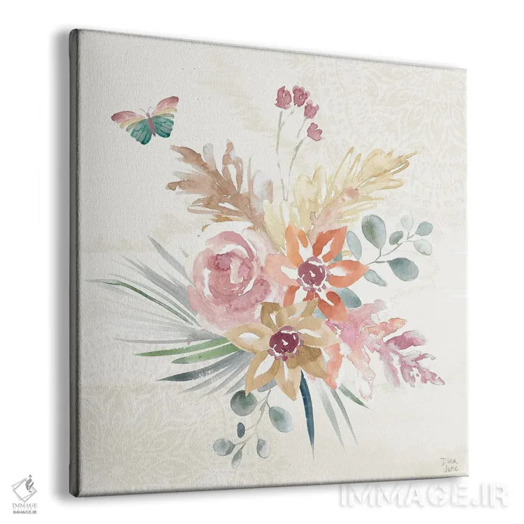 تابلو باغ بوهمی II اثر باورا جون - نمای پرسپکتیو محصول