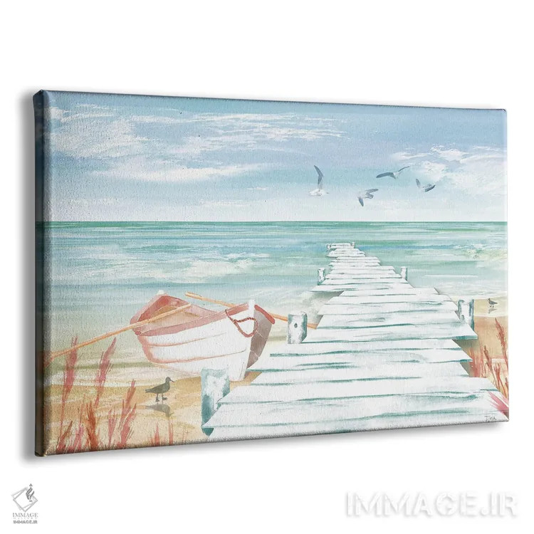 تابلو نسیم اقیانوس I اثر باورا جون - نمای پرسپکتیو محصول