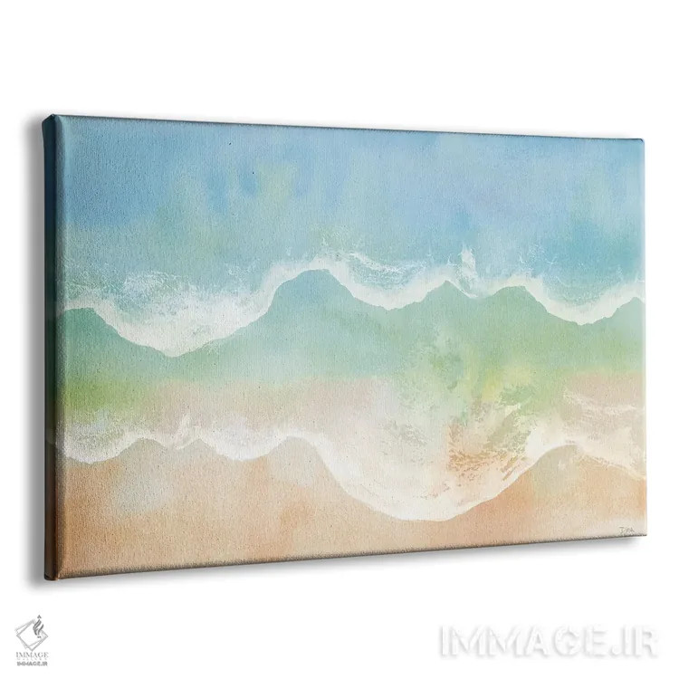 تابلو نسیم اقیانوس VII اثر باورا جون - نمای پرسپکتیو محصول