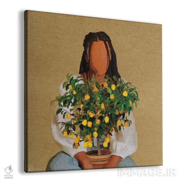 تابلو لیموناد اثر اندیله - نمای پرسپکتیو محصول