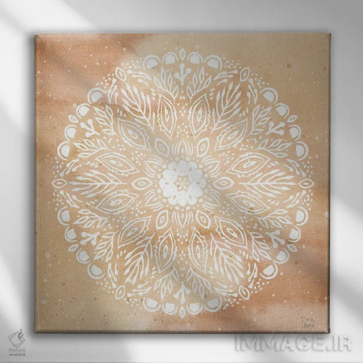 تابلو نسیم اقیانوس XI اثر باورا جون - نمای روبهرو روی دیوار