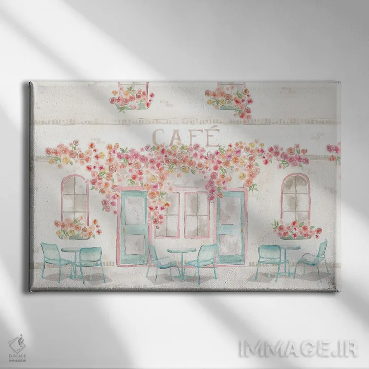 تابلو گردش جهانی XV اثر باورا جون - نمای روبهرو روی دیوار