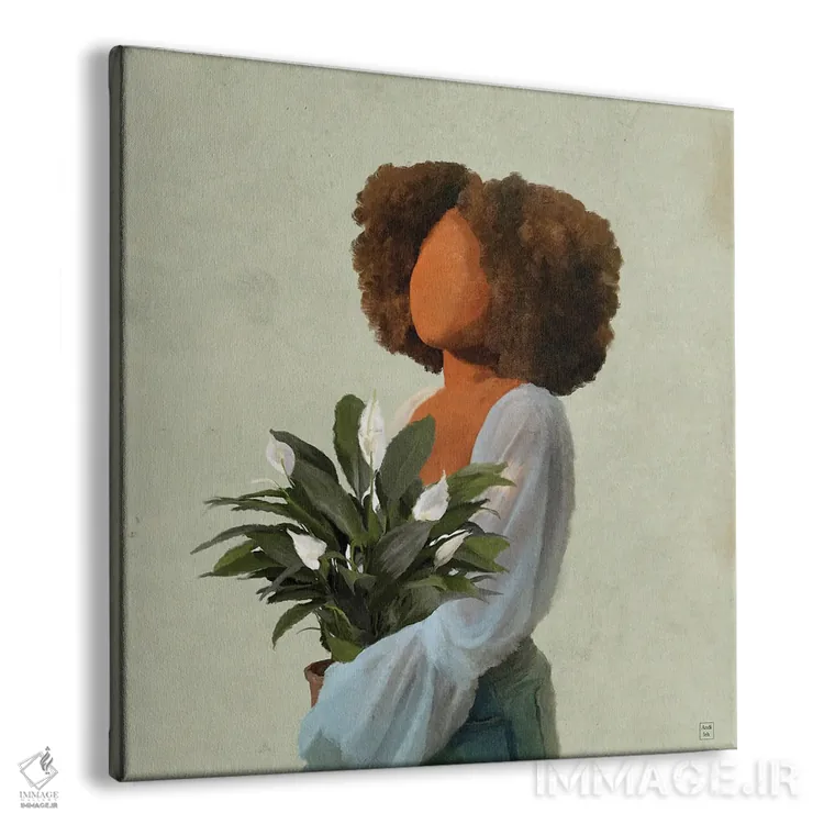 تابلو سوسنهای صلح اثر اندیله - نمای پرسپکتیو محصول