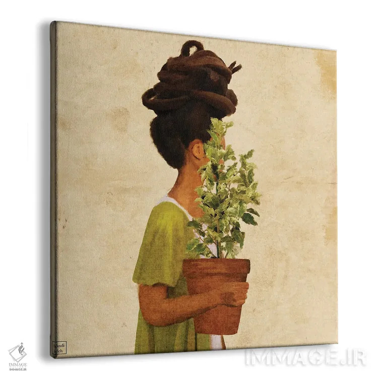 تابلو فرزند زمین اثر اندیله - نمای پرسپکتیو محصول